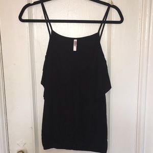Ruffled tank top